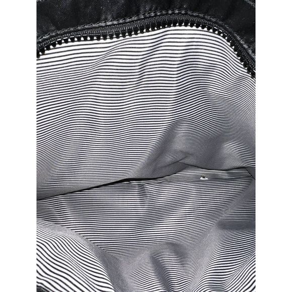 Women's Kipling Cool Defea Handbag - Urban Black Charcoal Satchel - Picture 5 of 6